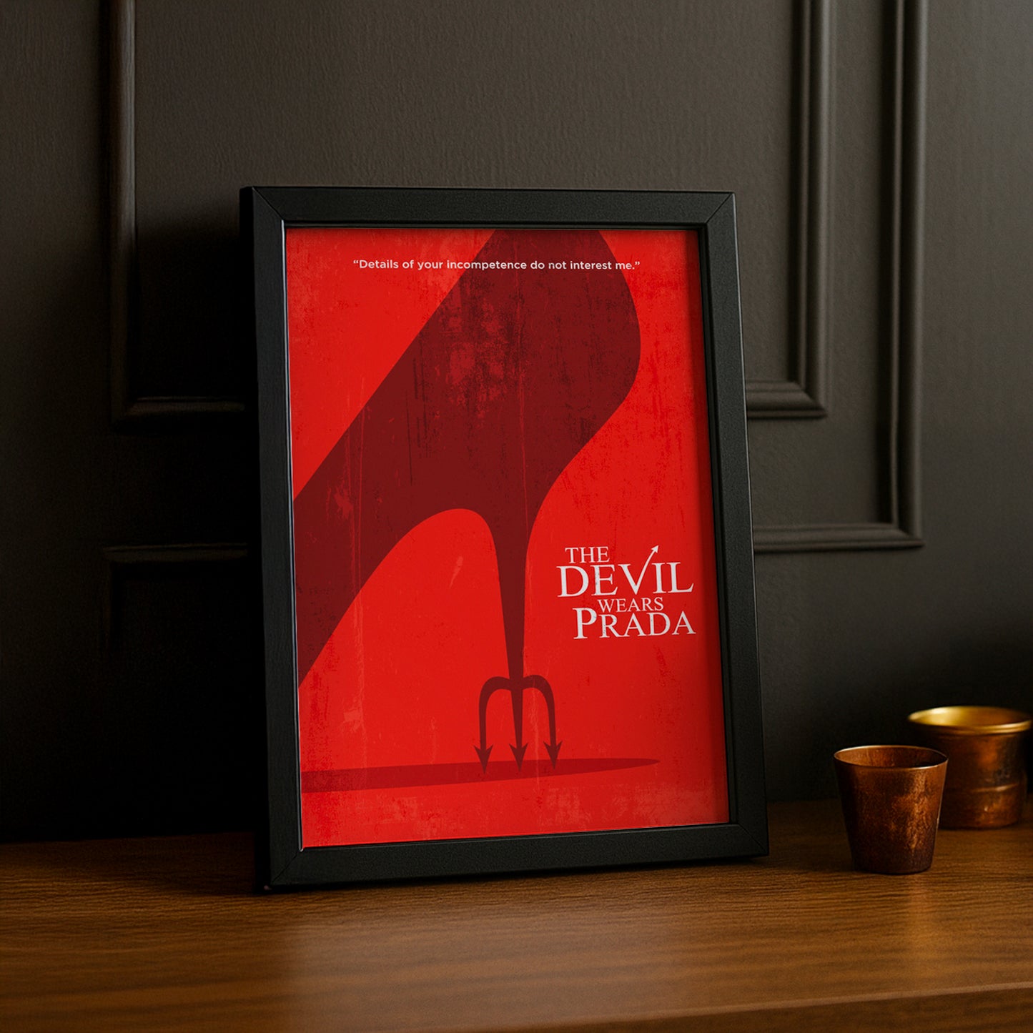 Cadre photo Prada devil