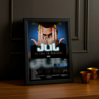 Poster Jul - Album La zone en personne