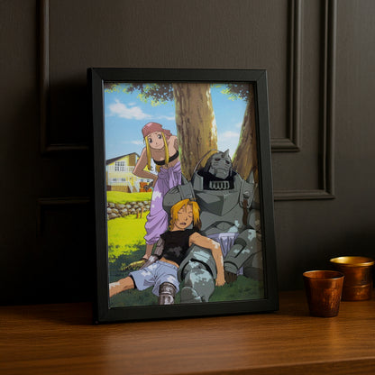 Cadre Photo Full Metal Alchemist - Team