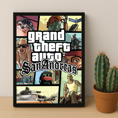 Poster Grand Theft Auto - San Andreas
