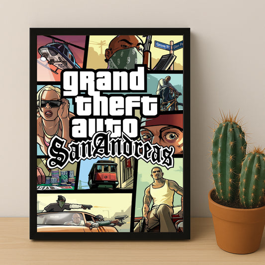Poster Grand Theft Auto - San Andreas
