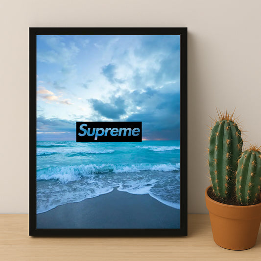 Cadre photo Supreme - Plage