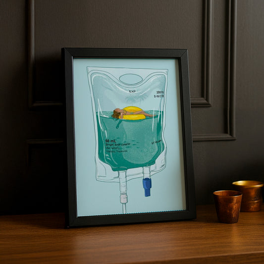 Cadre Photo Natation - Addict