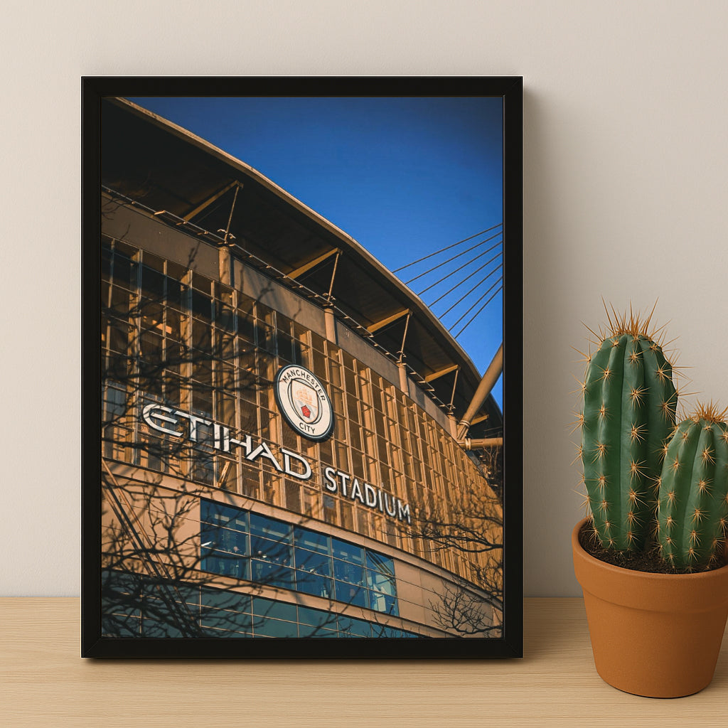 Poster Manchester City - Etihad Stadium City