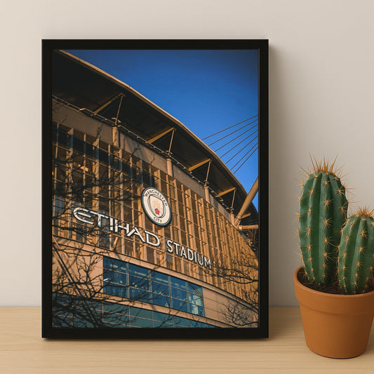 Poster Manchester City - Etihad Stadium City