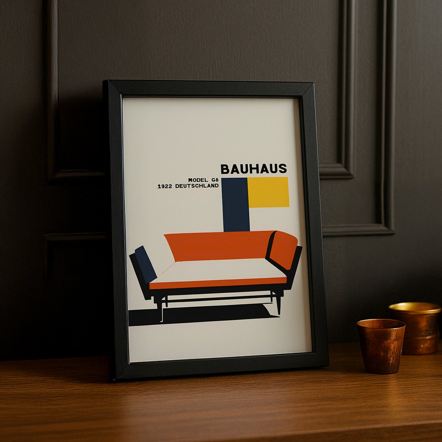 Cadre photo Bauhaus 1922