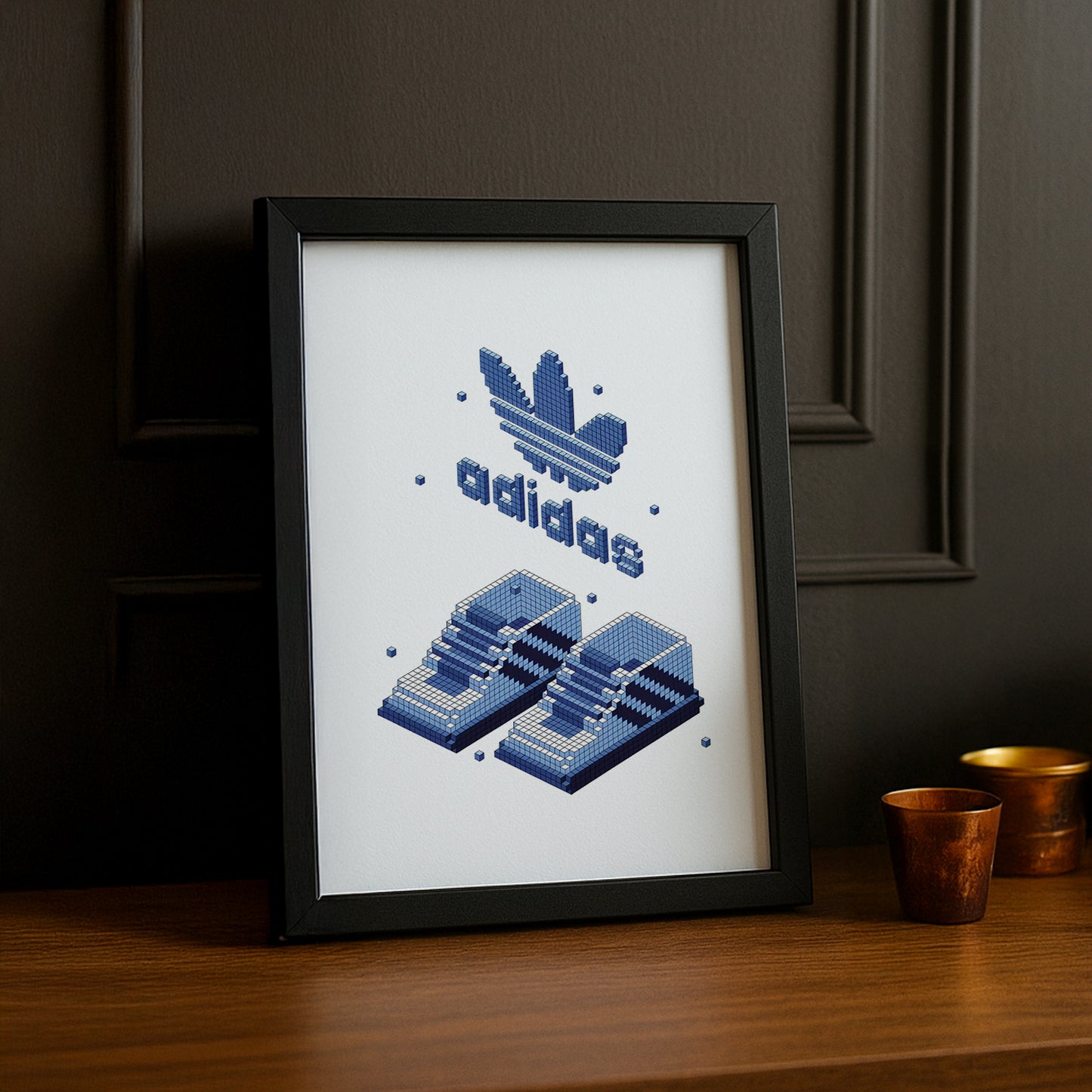 Cadre photo Adidas - Pixel Sneakers