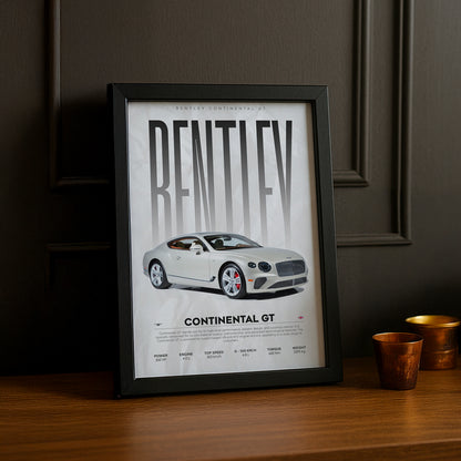 Cadre photo Bentley Continental GT