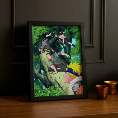 Cadre Photo Naruto - Naruto's Idols