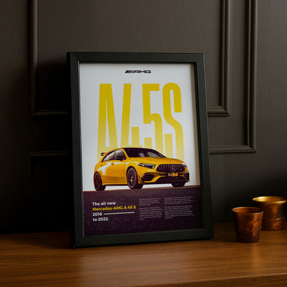 Poster Voitures - Mercedes A45s