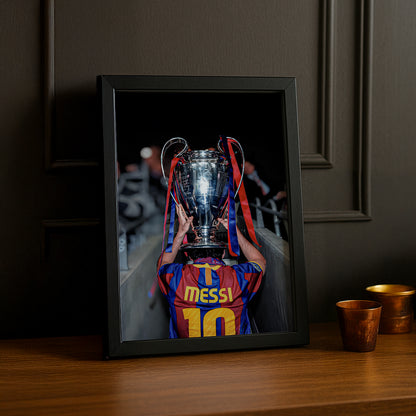 Cadre Photo FC Barcelone - Lionel Messi Ligue des Champions