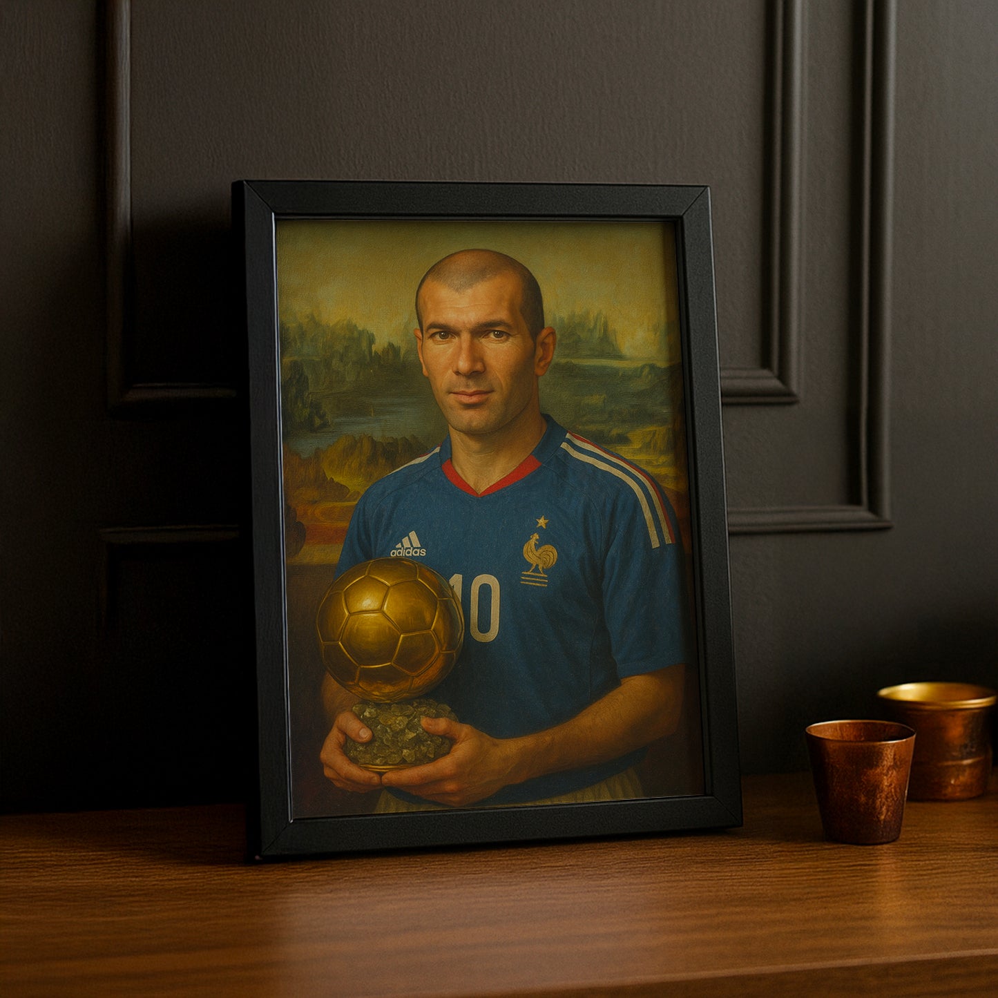 Poster Ballon d'Or - Zinédine Zidane