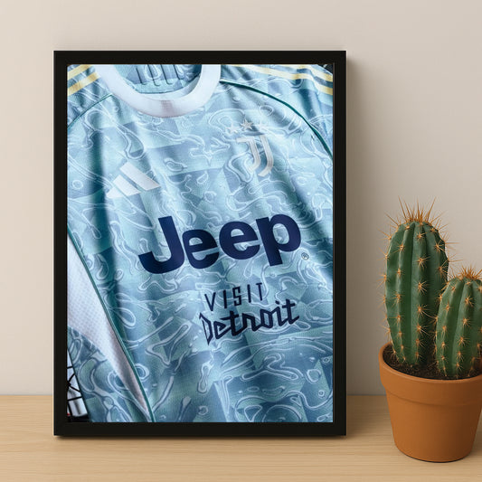 Poster Maillot Football - Juventus Turin Kit 25-26