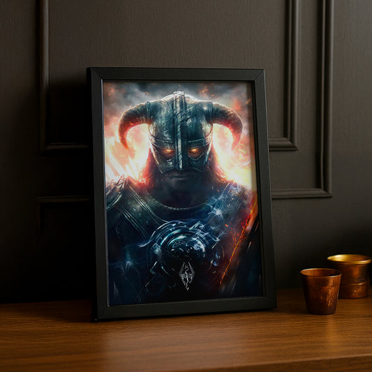 Cadre Photo Skyrim - The Dragonborn Comes