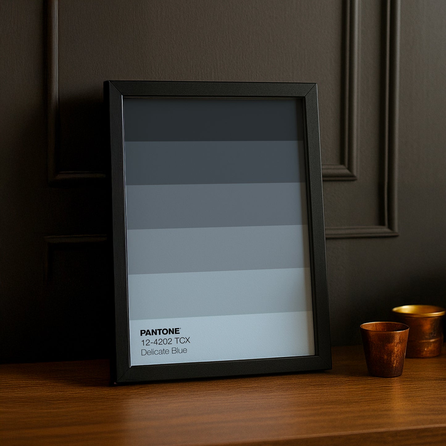 Cadre Photo Pantone Dégradé - Delicate Blue