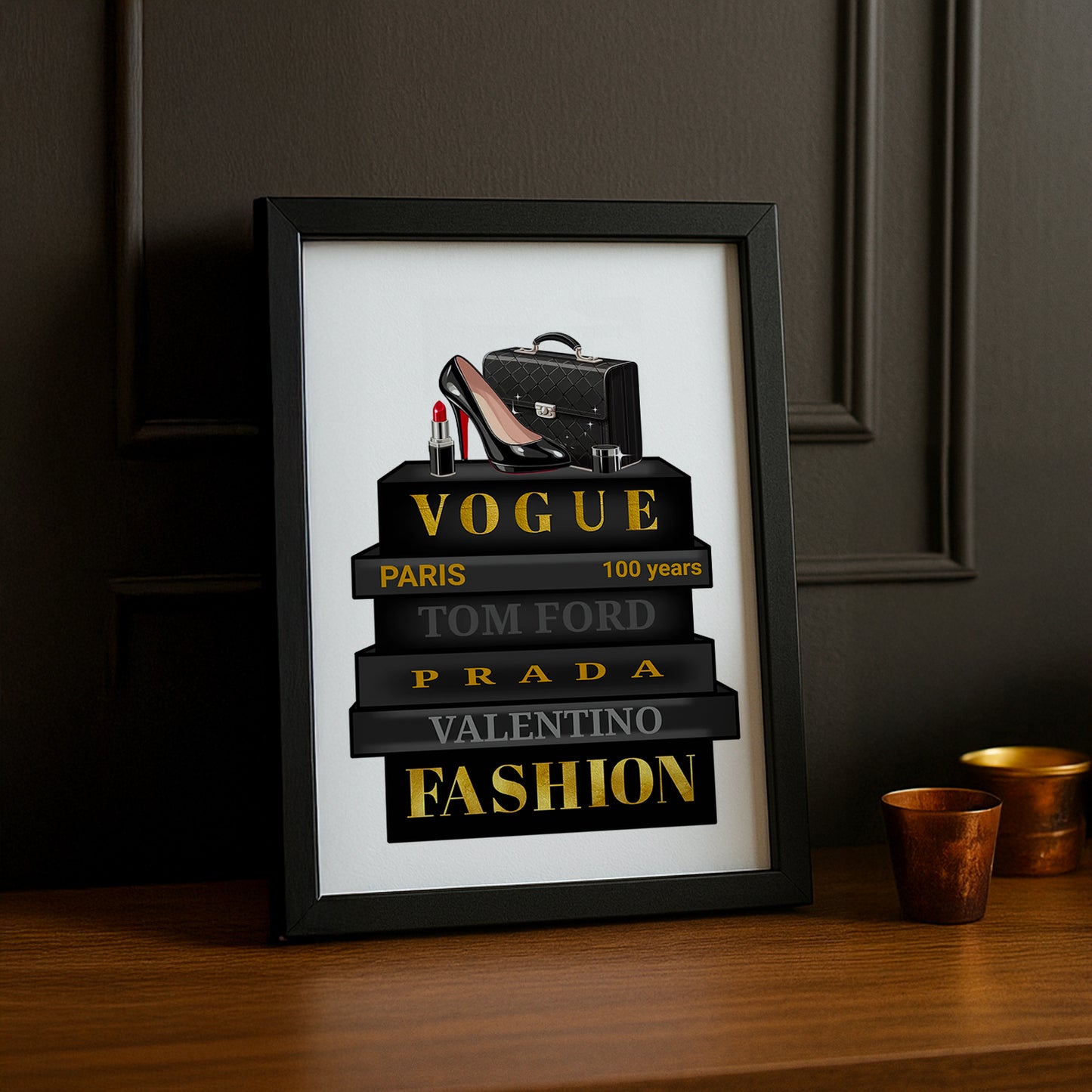 Cadre photo Mode - Black Book