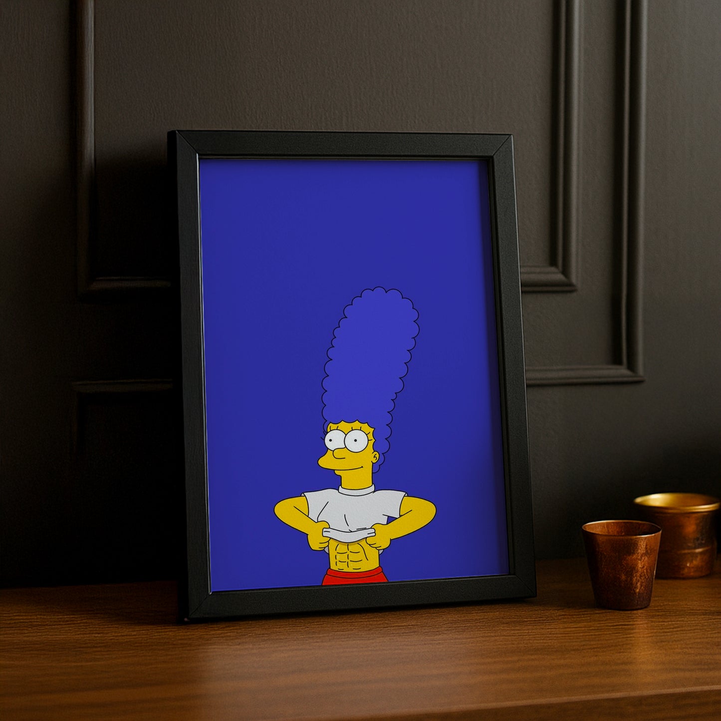 Cadre Photo Les Simpsons - Marge Simpson Abdos