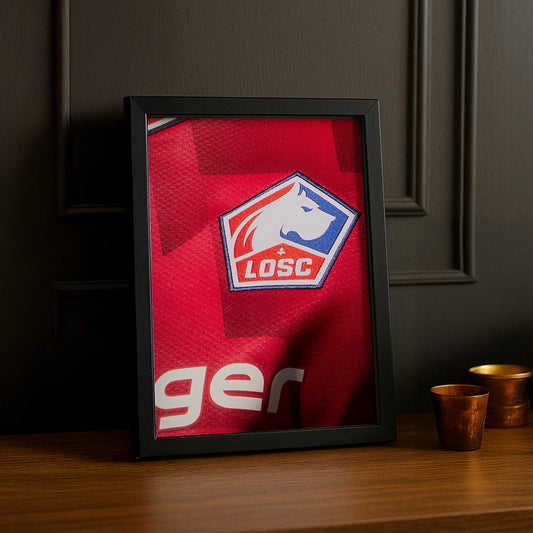 Cadre photo - Maillot Lille OSC 2026