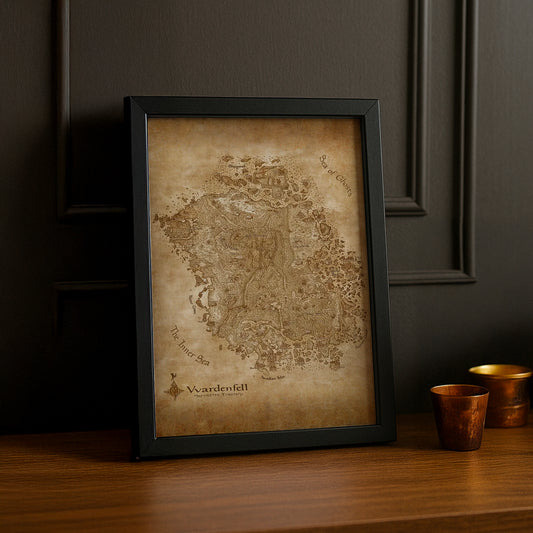 Cadre Photo Skyrim - Map