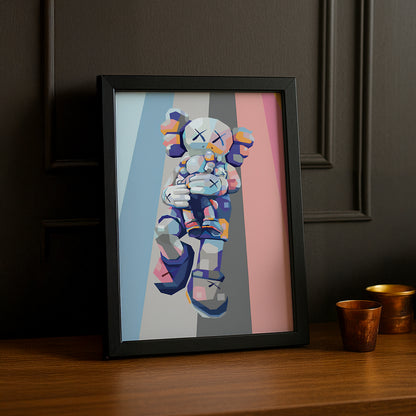 Cadre photo Kaws - 3D