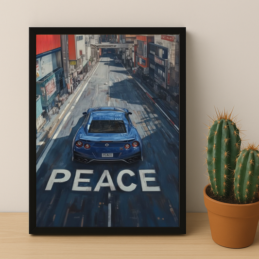 Nissan GT-R - Poster