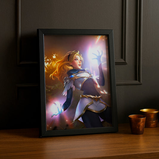 Cadre Photo League of Legends - Lux