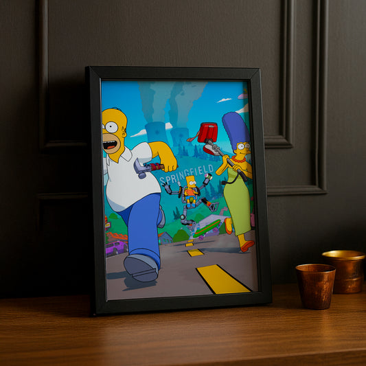 Cadre Photo Fortnite - Les Simpsons