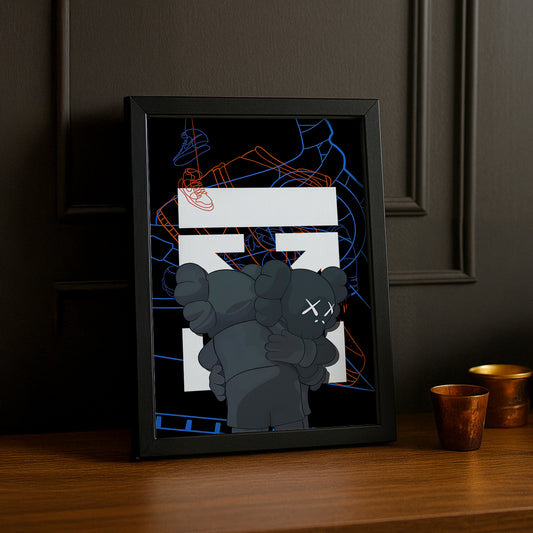 Cadre photo Off-White x Kaws