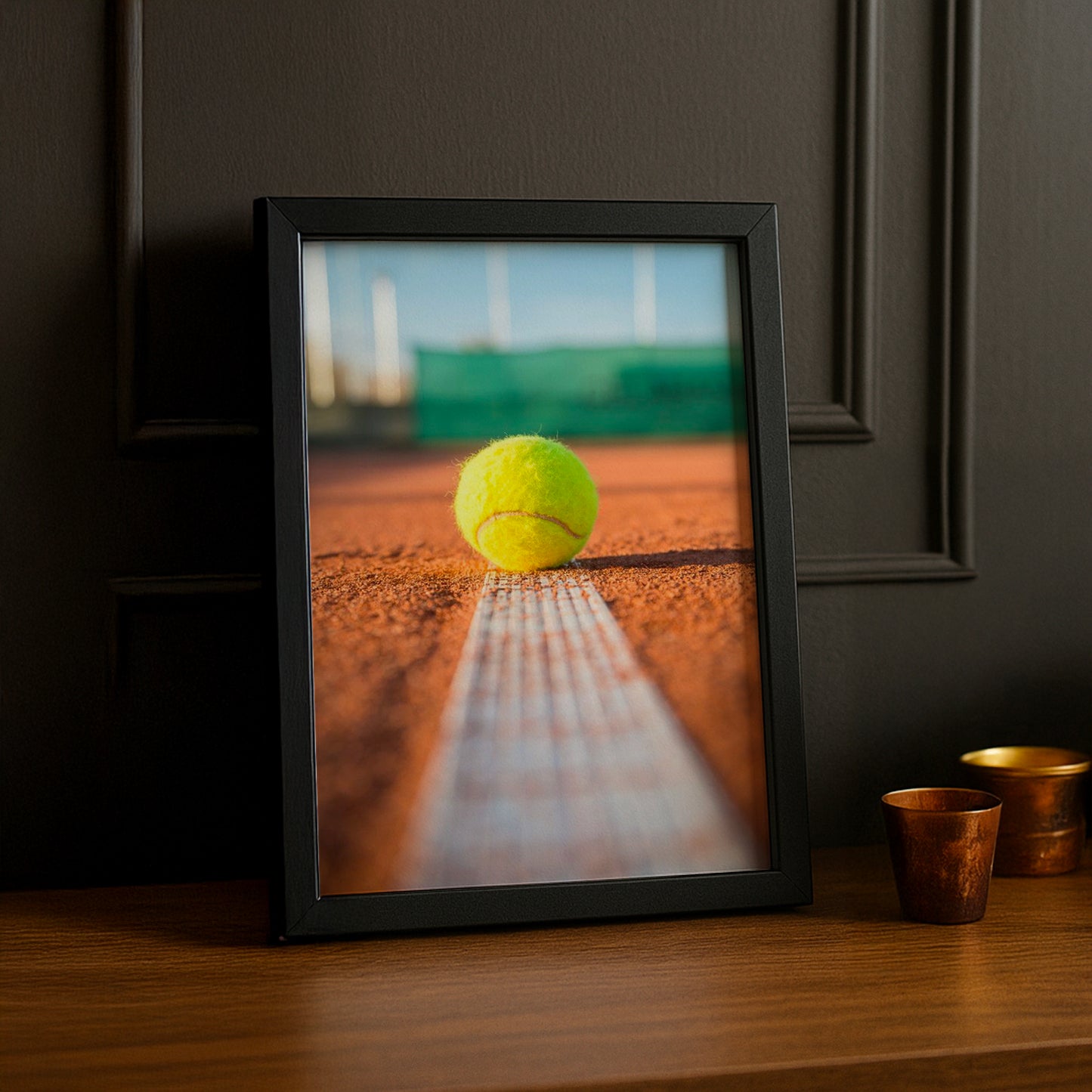 Poster Photo Tennis - Ligne