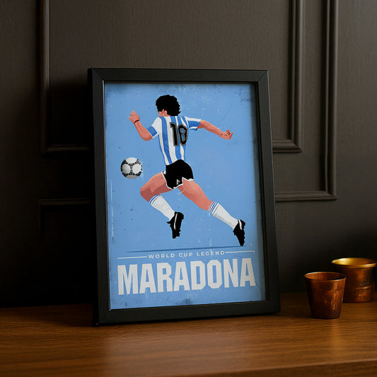 Cadre photo Diego Maradona