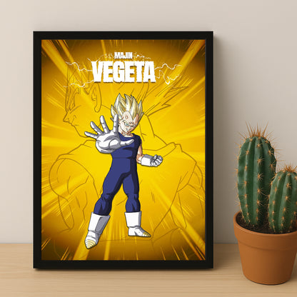 Poster Dragon Ball Z - Majin Vegeta