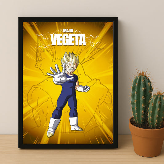 Poster Dragon Ball Z - Majin Vegeta