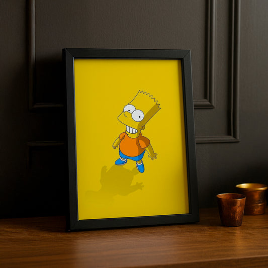 Cadre Photo Les Simpsons - Bart Simpson Smile