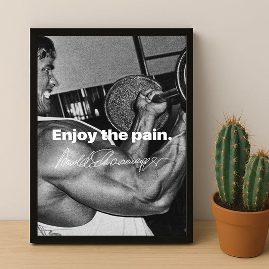 Cadre photo Motivation - Enjoy The Pain