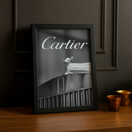 Cadre photo Cartier Rolls Royce