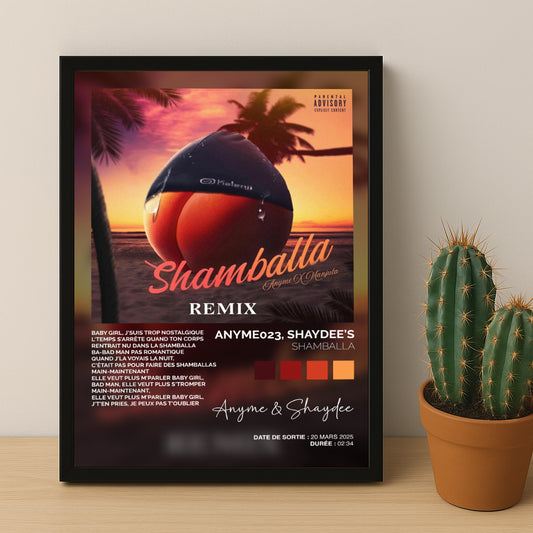 Poster Anyme03 - Titre Shamballa