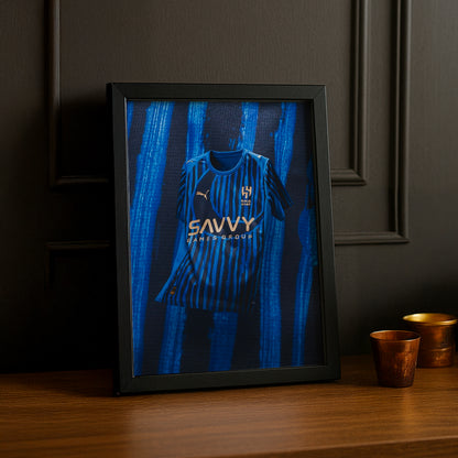 Poster Maillot Football - Al Hilal 2025-2026