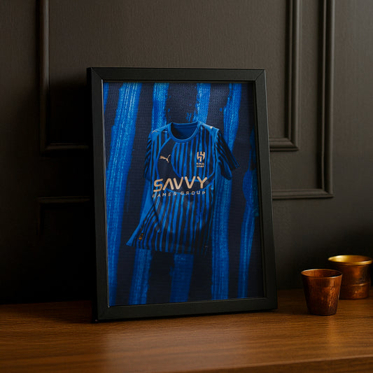 Poster Maillot Football - Al Hilal 2025-2026