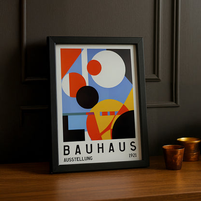 Cadre photo Bauhaus Ausstellung 1921