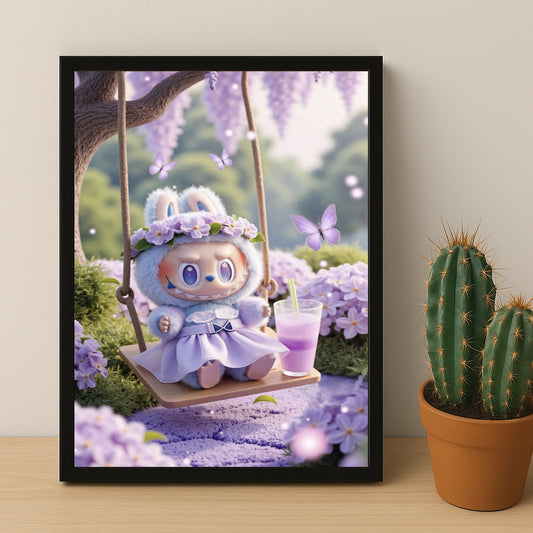 Poster Labubu - Jardin