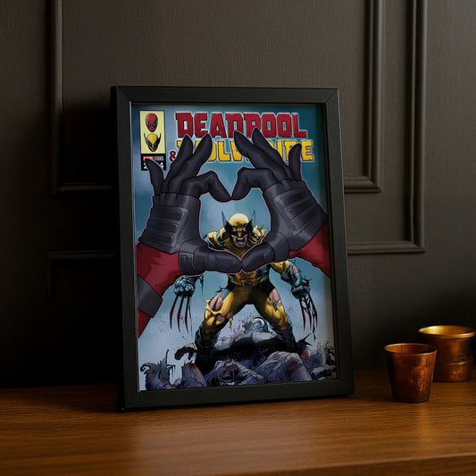 Cadre photo Deadpool & Wolverine Marvel