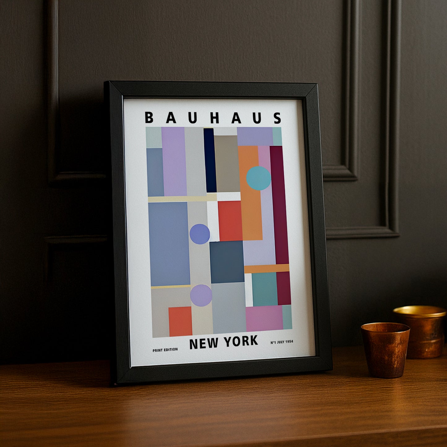 Cadre photo Bauhaus New York