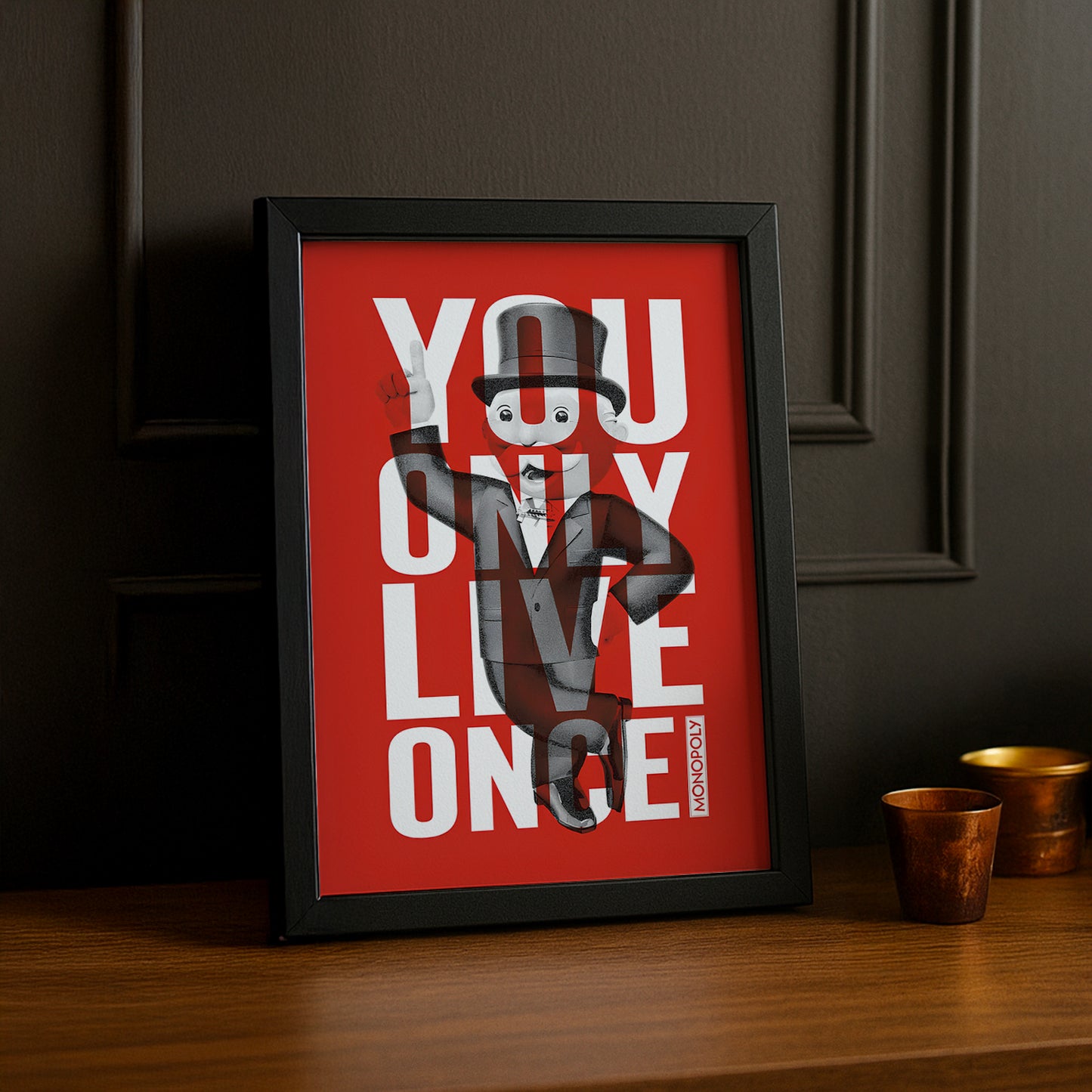 Monopoly You Only Live Once - Poster