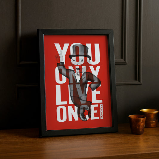 Monopoly You Only Live Once - Poster
