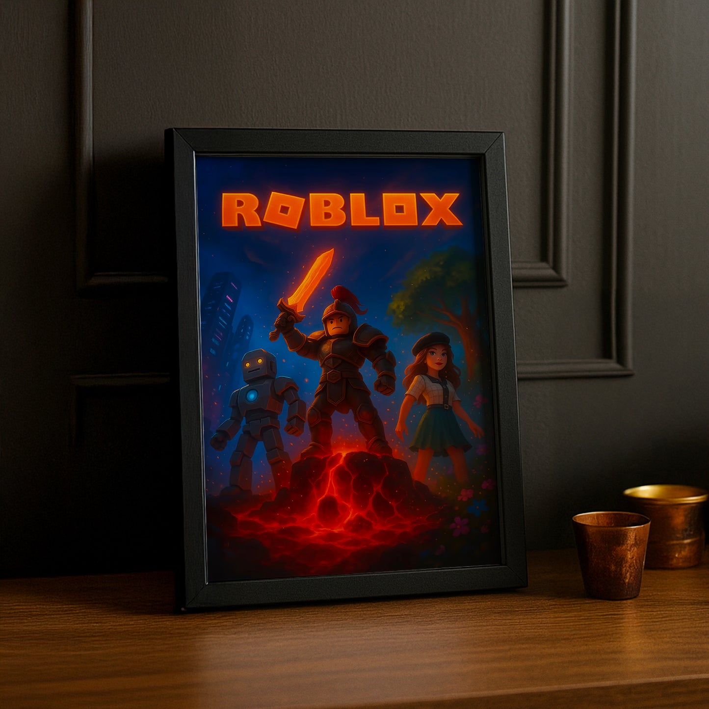 Cadre Photo Roblox - Rouge