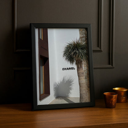 Cadre photo Chanel - Devanture de magasin