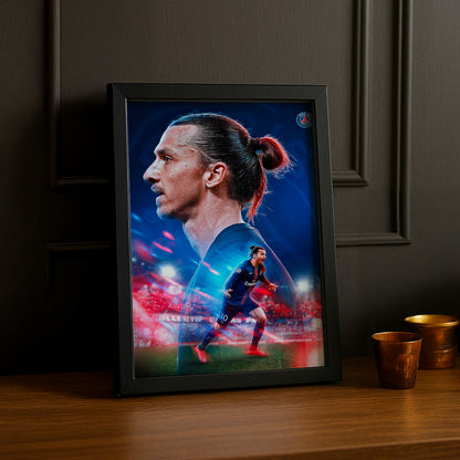 Cadre Photo Paris Saint-Germain - Zlatan Ibrahimović