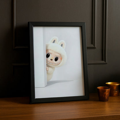Poster Labubu White - Wall