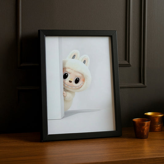 Poster Labubu White - Wall