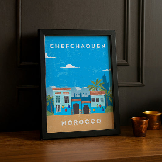 Chefchaouen Maroc - Poster